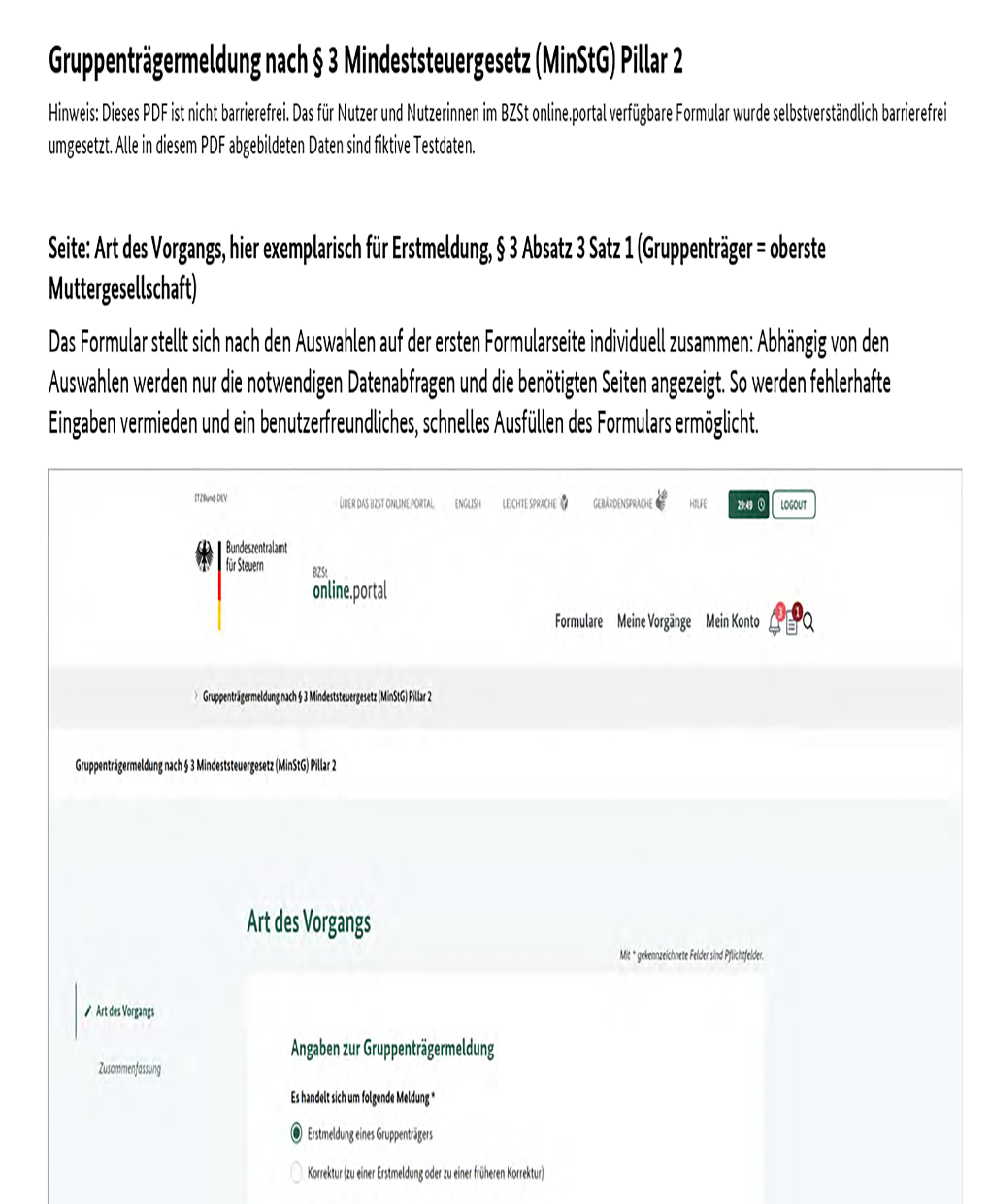 Germany Pillar 2 Notification Form (Original)