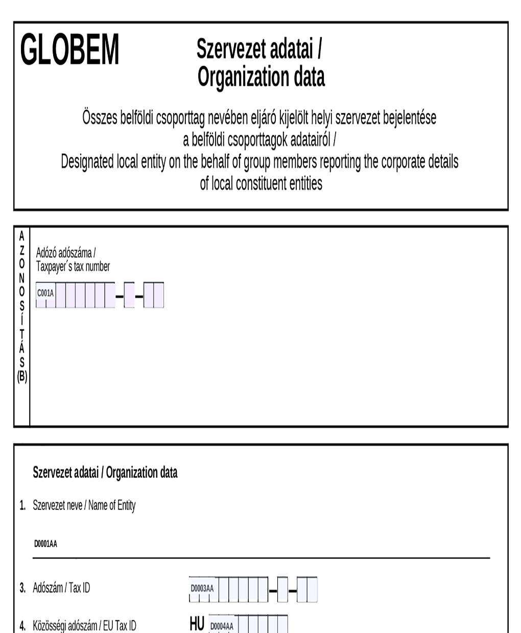 GLOBEM_common identifiers (közösazonosítók)