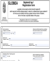 Hungary Pillar 2 GLOBE Registration Form thumbnail