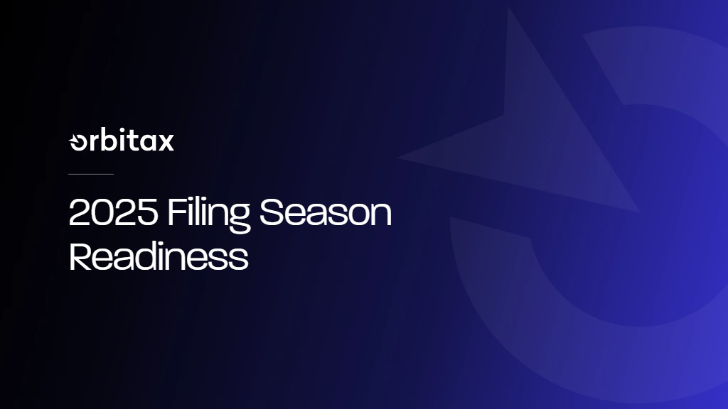orbitax 2025 filing season readiness