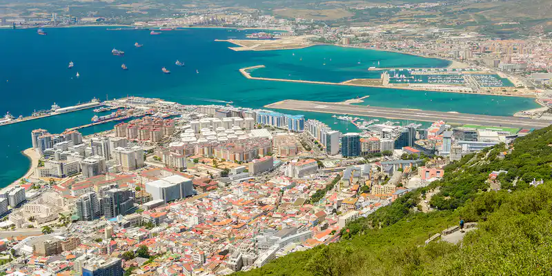 Gibraltar's flag