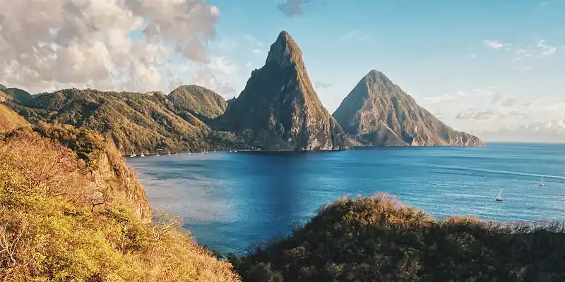 Saint Lucia's flag